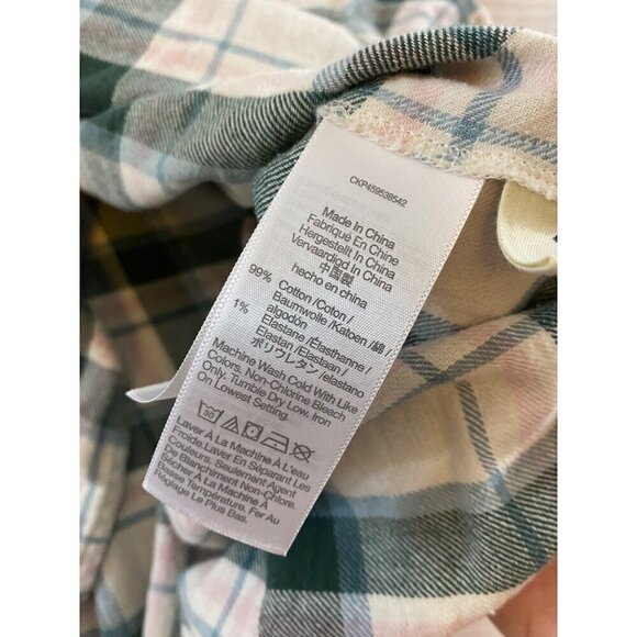 Madewell Women's Daily Short Sleeve Button Front Shirt - XXS - Picture 7 of 9